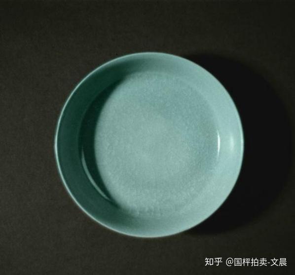 中国四大名窯汝窯窑天青釉 平建水（洗筆） Rare Northern Song porcelain sells for record NT$1 billion
