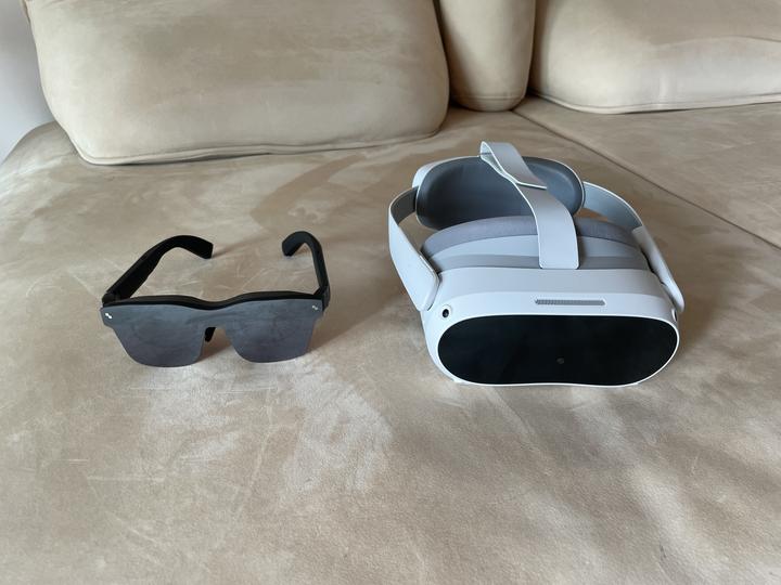 AR 大战 VR:还没入手AR/VR设备,喜欢看电影建议先入哪一个?AR佩戴舒适嘛?雷鸟Air2 AR眼镜上手体验,观影真香了! - 知乎