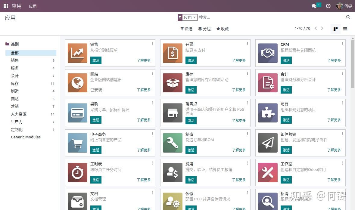 Odoo开发基础:模块(modules) - 知乎