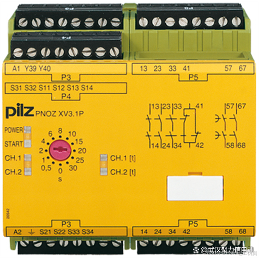 安全继电器外观图