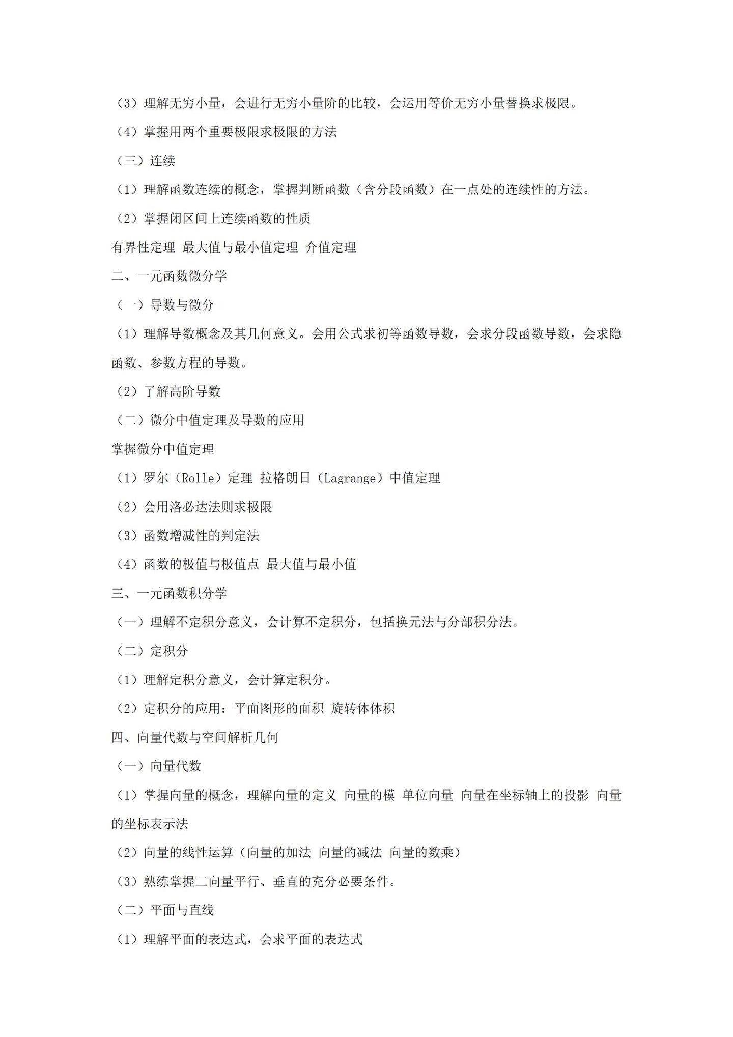 2024上海应用技术大学考纲 高等数学 - 知乎