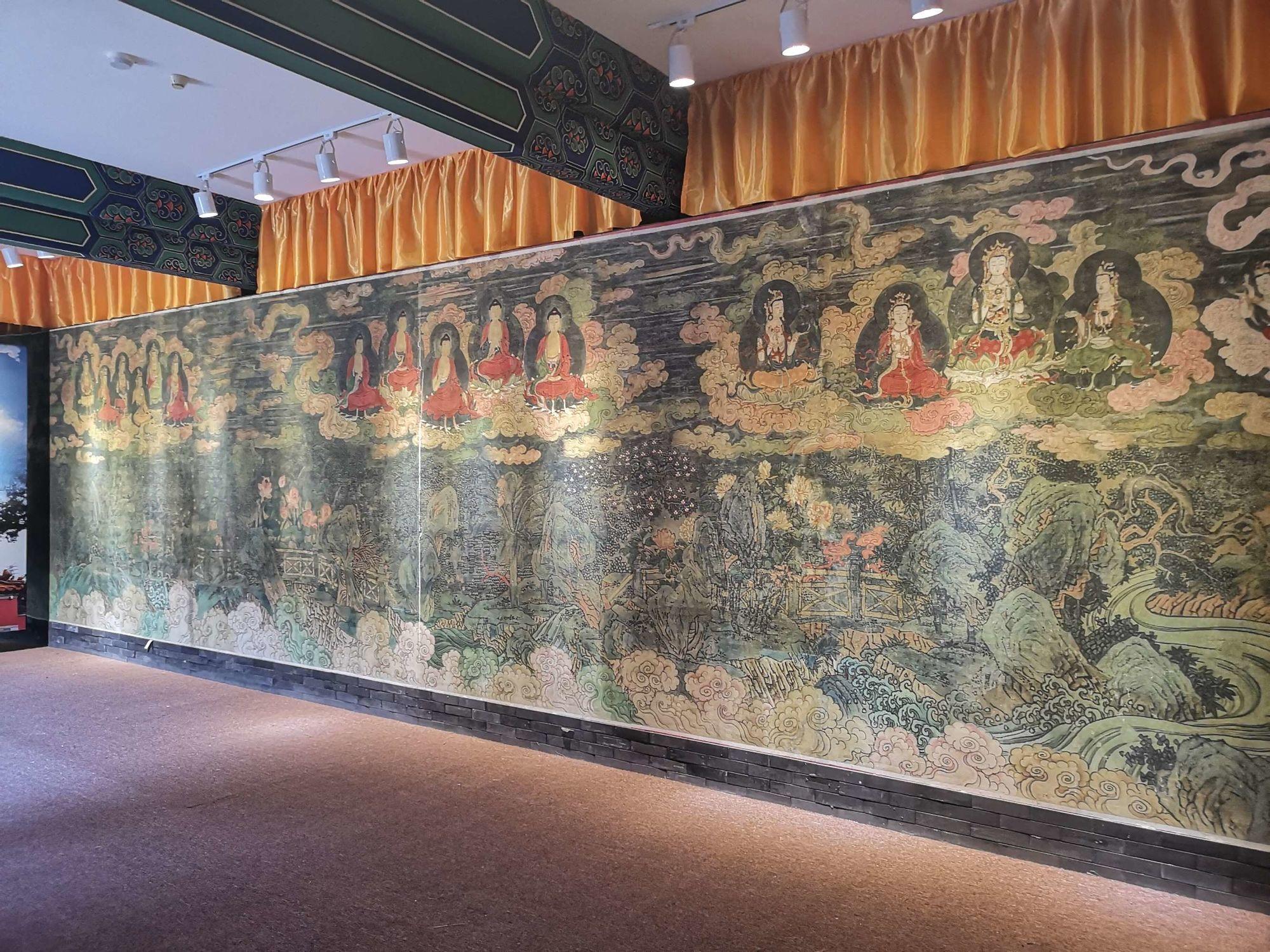 北京法海寺-明代壁画之最,媲美敦煌:东西壁-佛众赴会图【300多幅高清大图细赏】 - 知乎