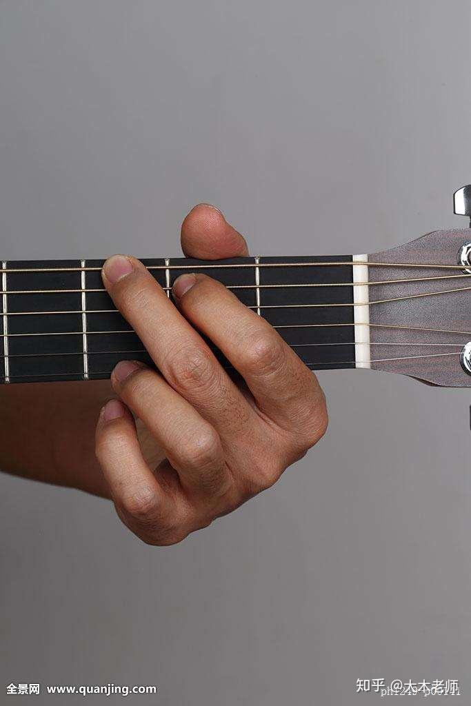 吉他g和弦无名指为什么立不起来? - 知乎