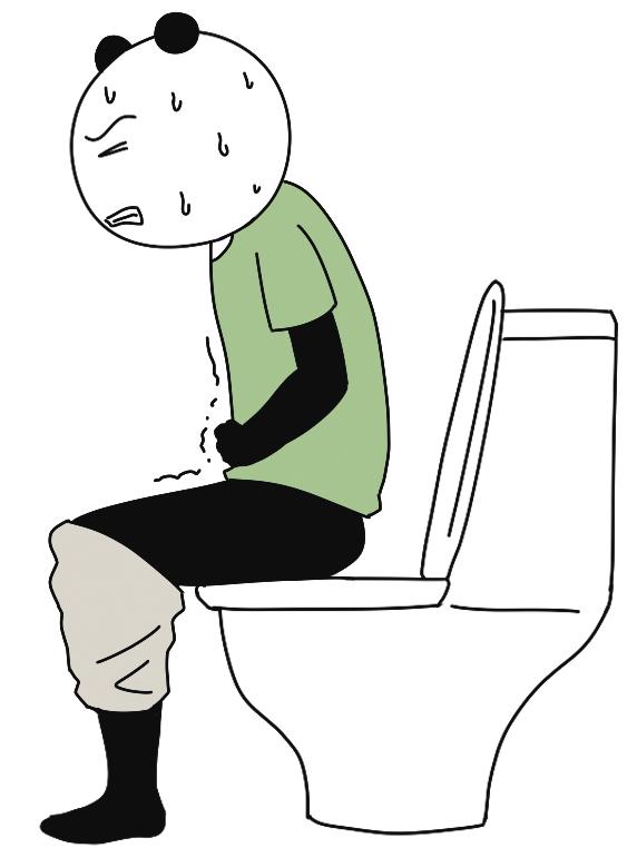 花季少女的我便秘了想拉屎但是肠子又不给力想拉却拉不出来用力挤也