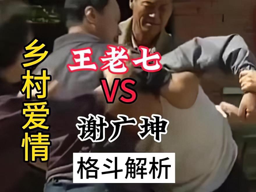 铁掀战神王老七vs谢广坤乡村爱情超燃格斗解析