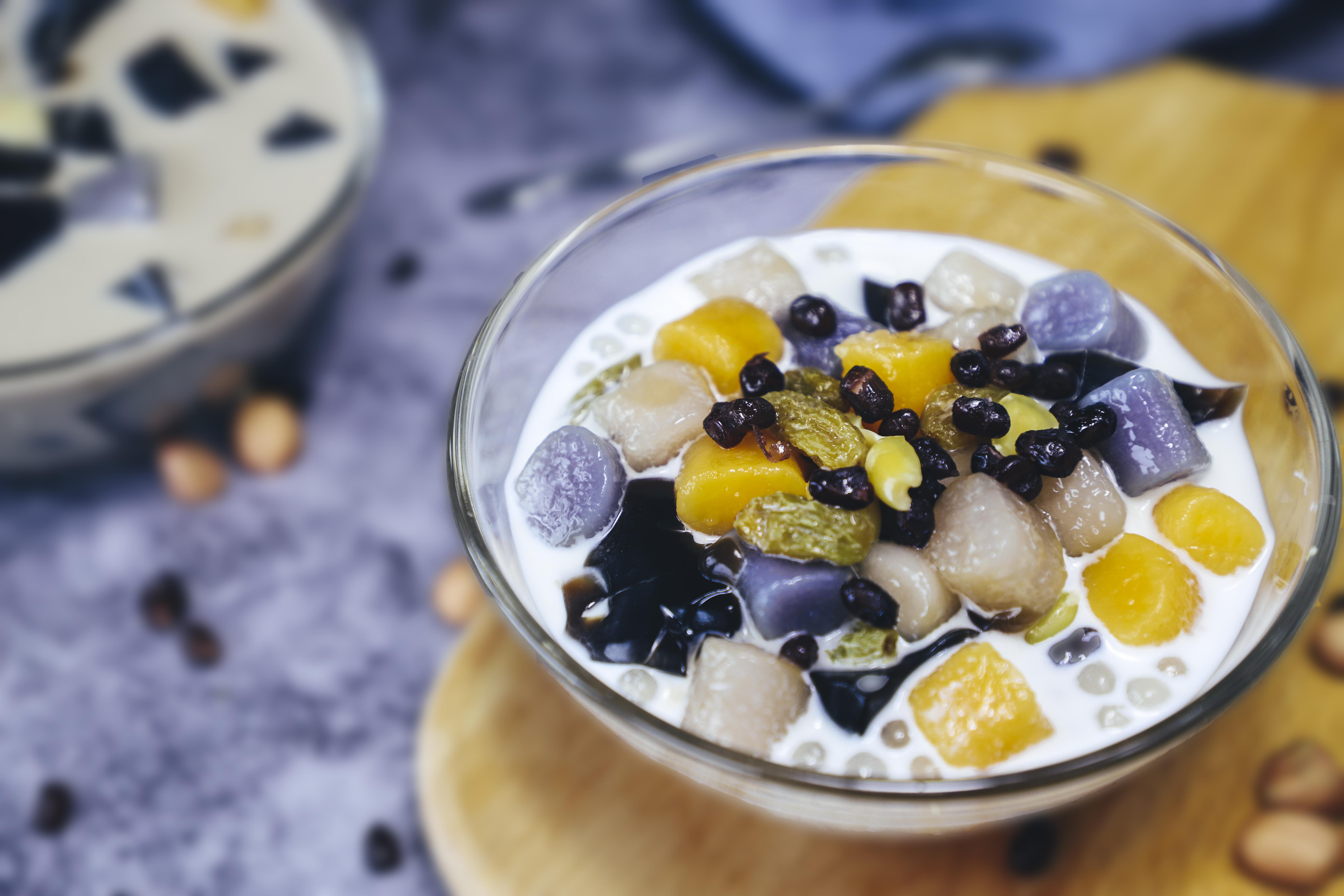 超好吃的芋圆仙草冻,你也可以做!