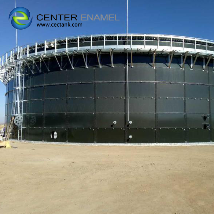 Industry Glass Coated Steel Water Storage Tanks With AWWA D103 - 09