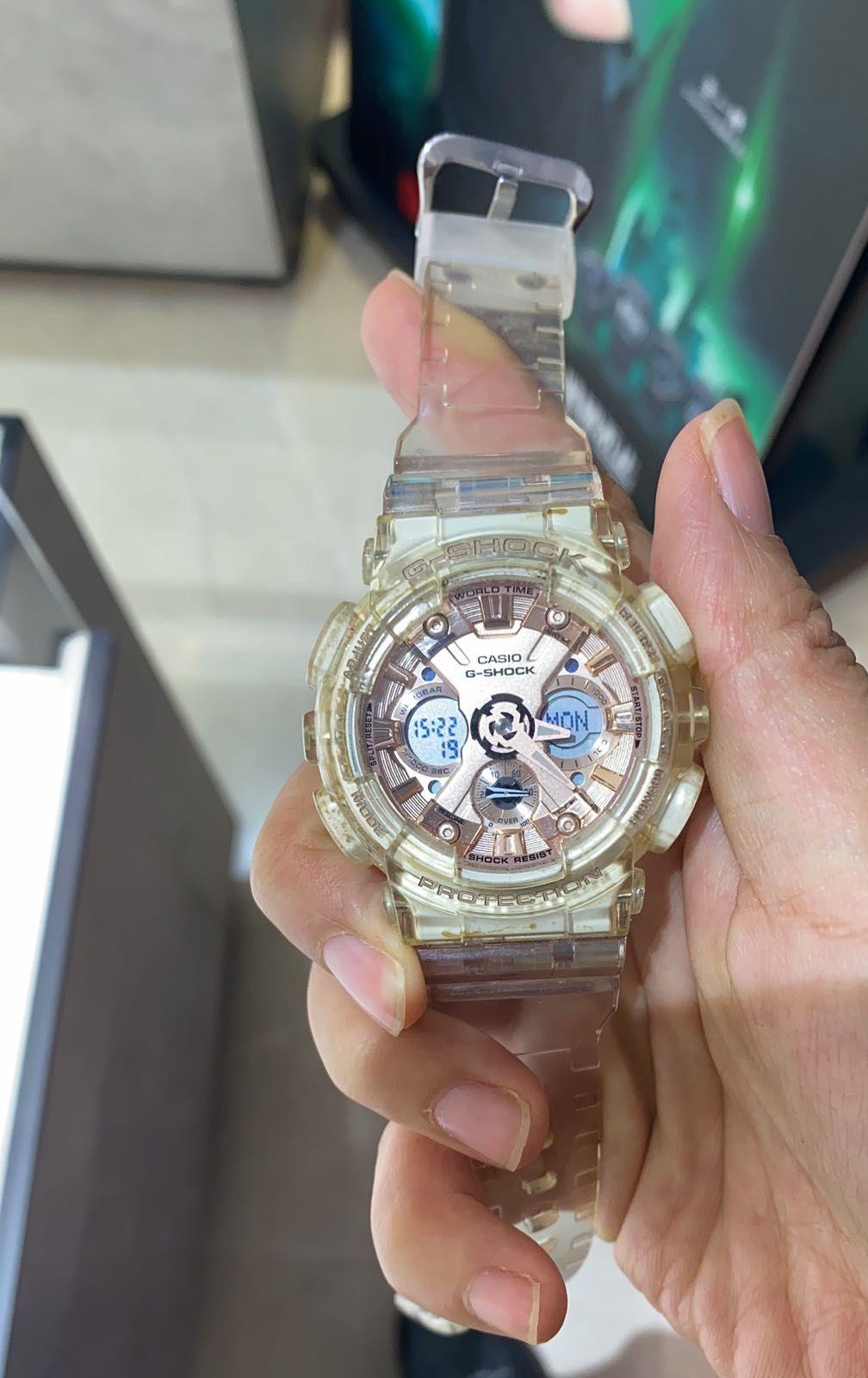 可以分享下卡西欧冰韧透明表带氧化后什么样嘛?大概多久氧化呢?