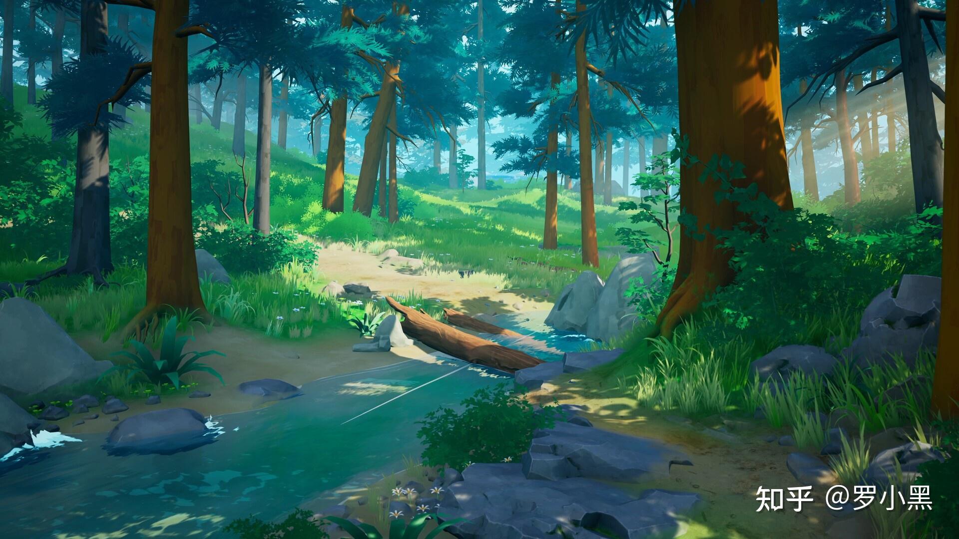 UE风格化场景制作——第一章:原画、白盒和简要流程 - 知乎