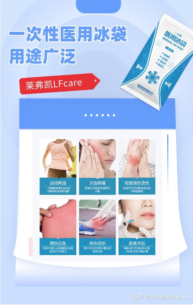 一次性医用冰袋重复使用可不可？能用多久？ - 知乎