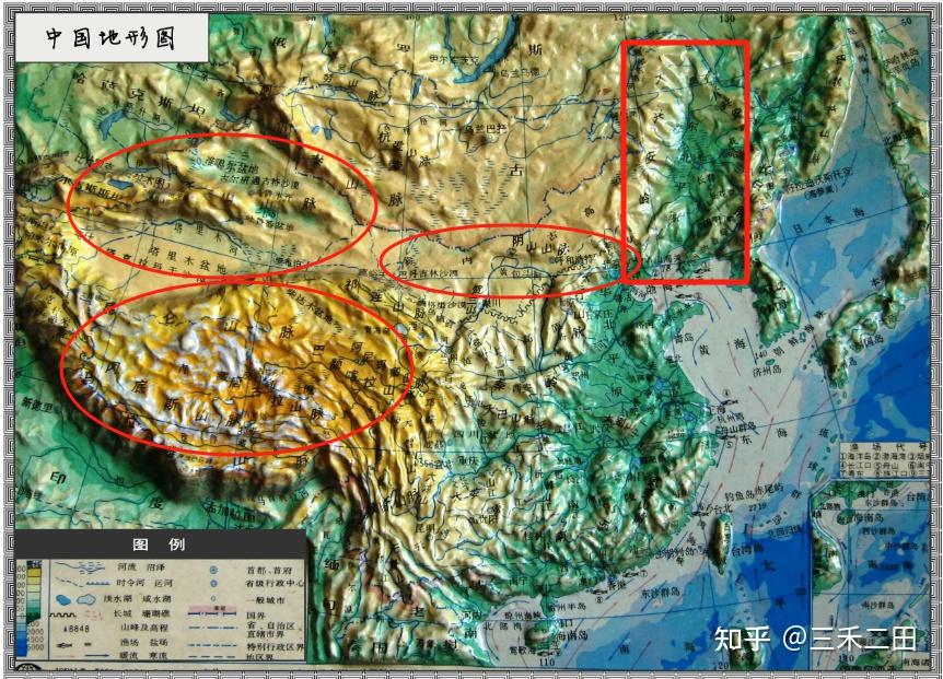 若我國青藏新疆東北和蒙古的地形都是6000米以上的高原那麼東亞的氣候