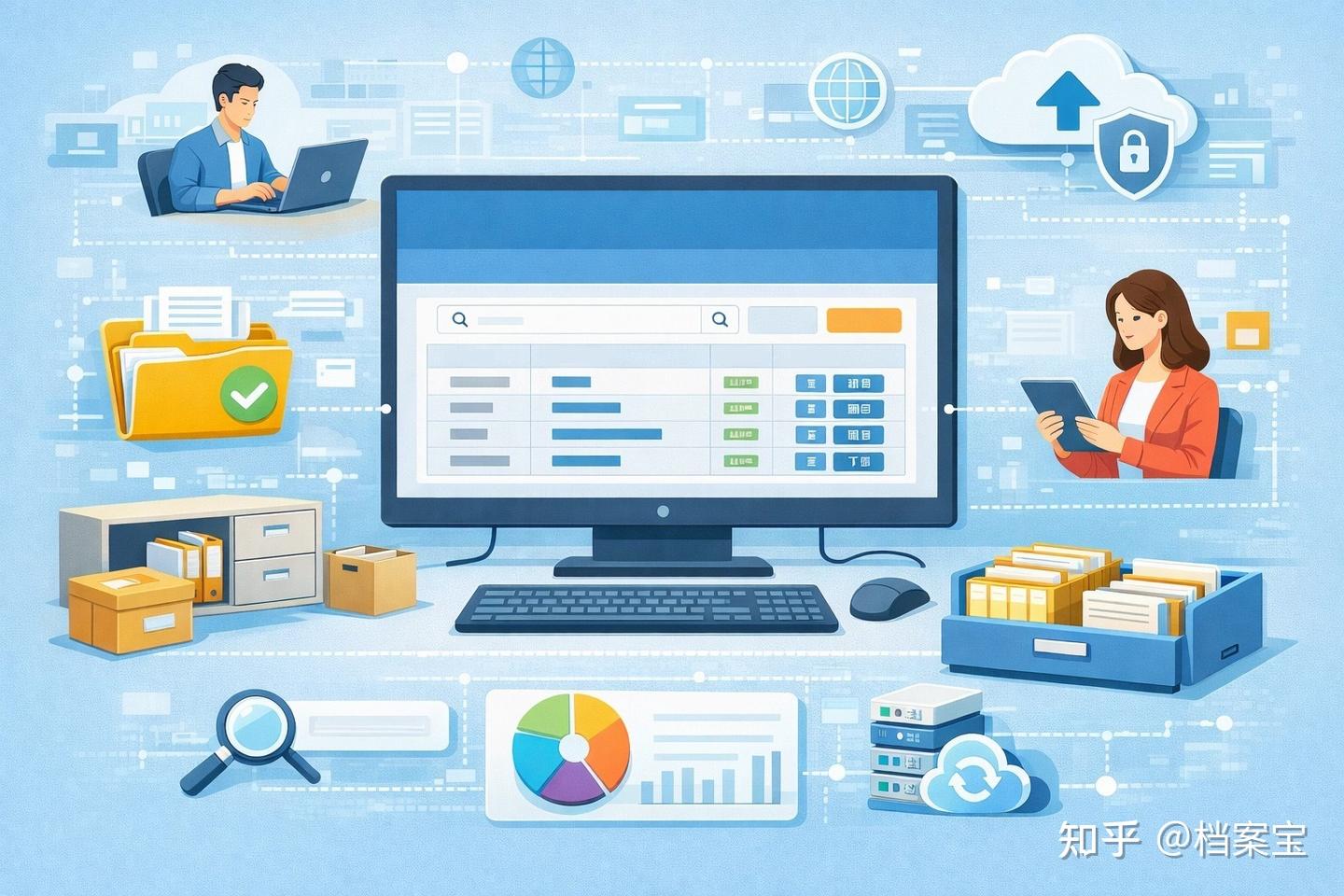 企业必看:为什么说档案管理系统是“隐形资产守护者”? - 知乎