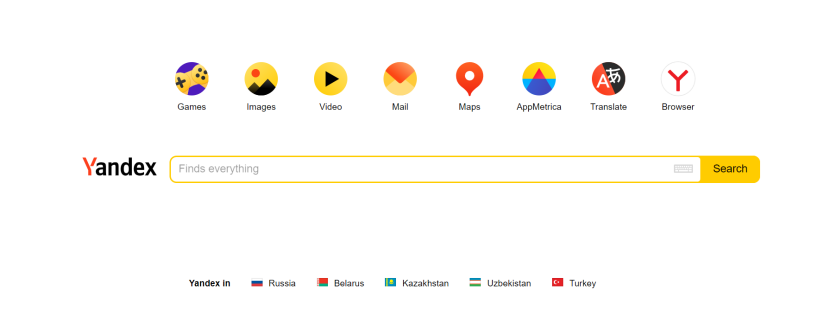yandex.首页，yandex首页进入免登录