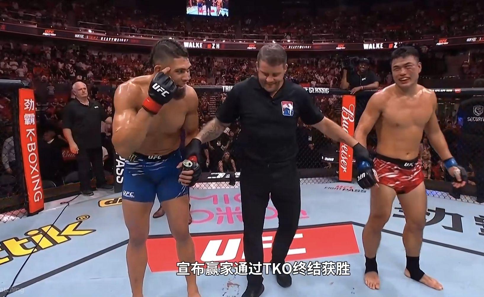 如何看待 UFC 张名扬不敌沃克的这场比赛? - 知乎