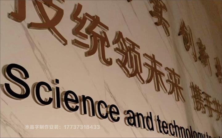郑州本地公司logo墙/前台背景墙/形象墙字/亚克力雕刻字制作安装厂家