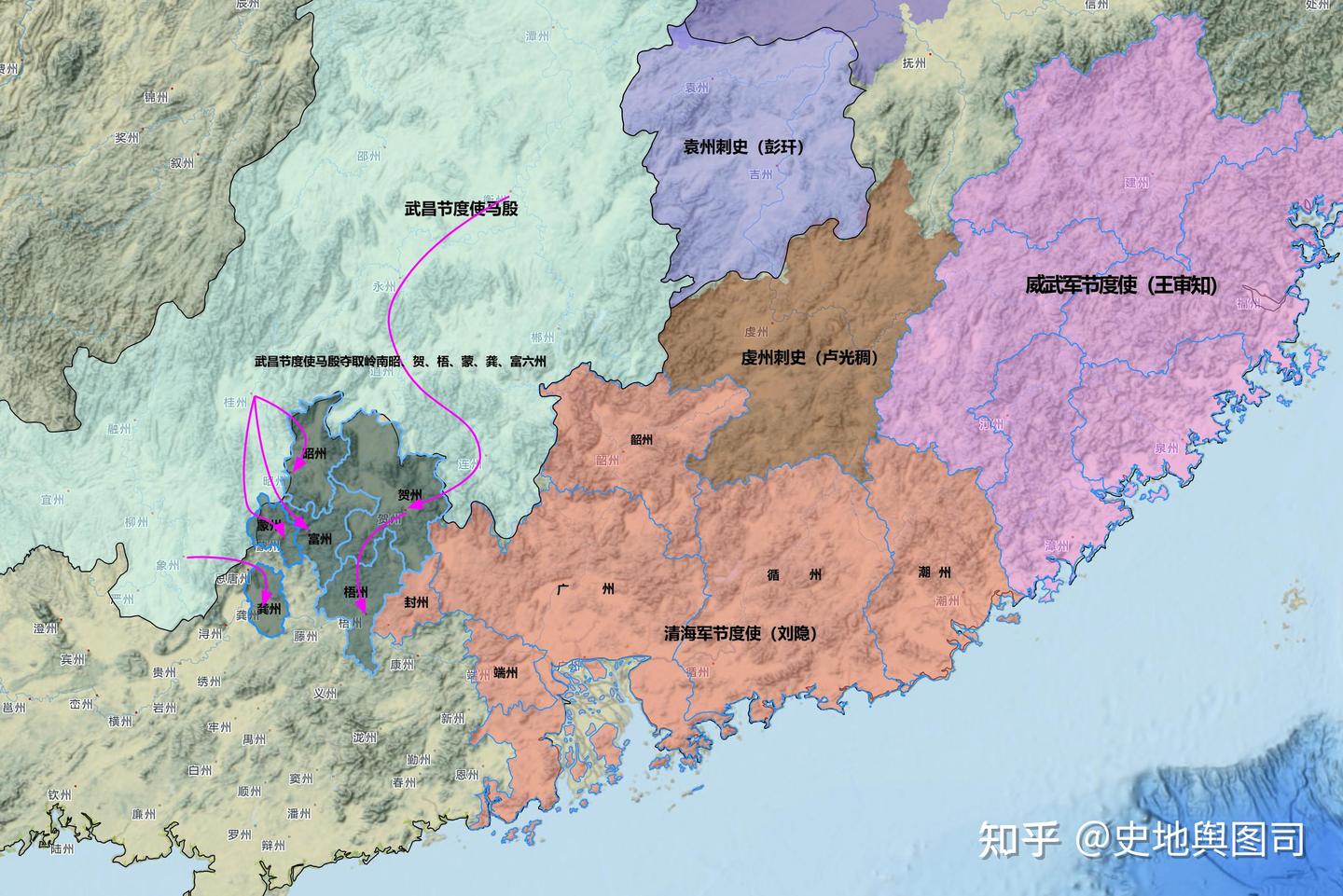 五代十国群雄记:南汉政权奠基者南海襄王刘隐 - 知乎