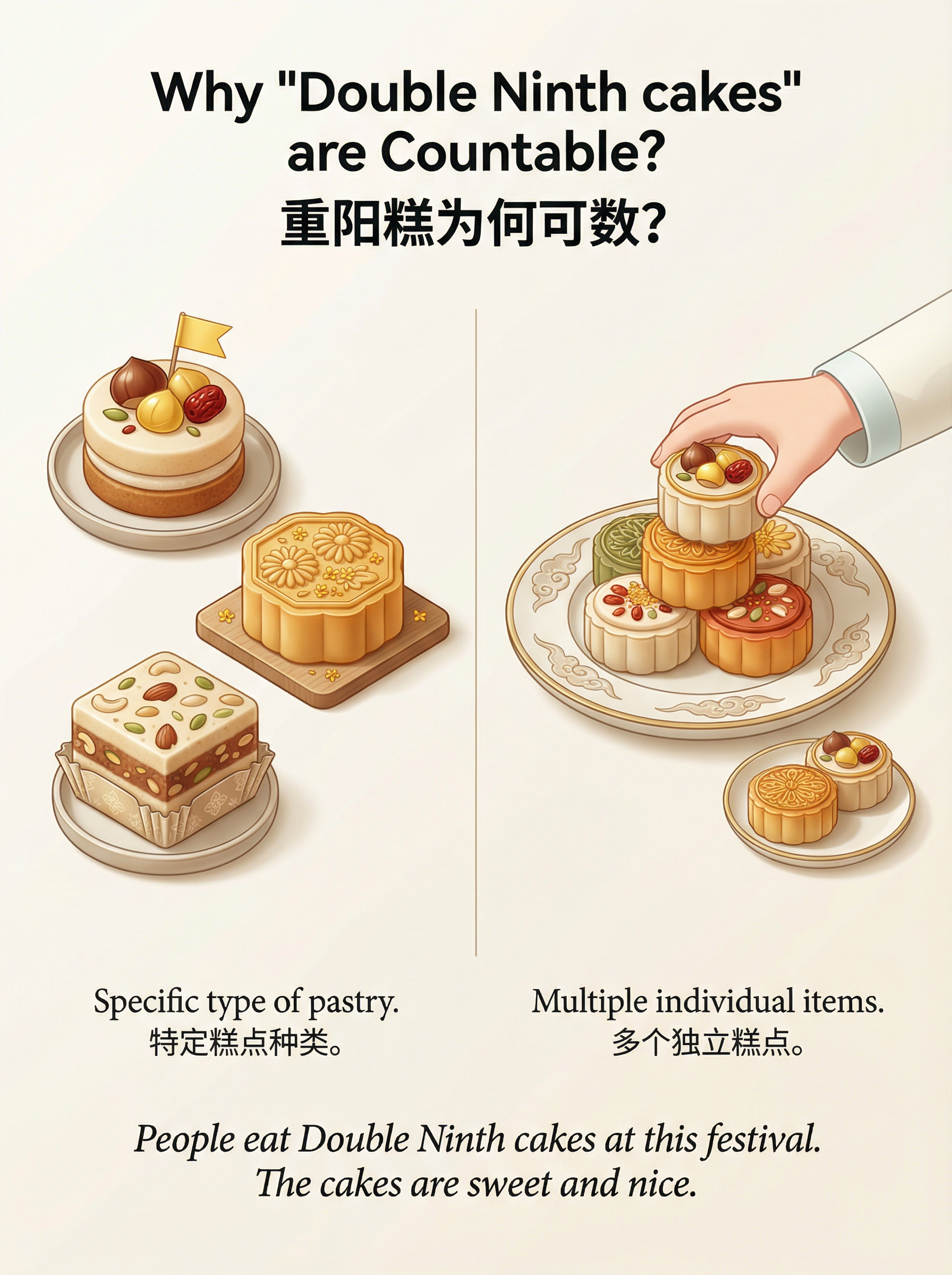 cake 可数名词还是不可数? - 知乎