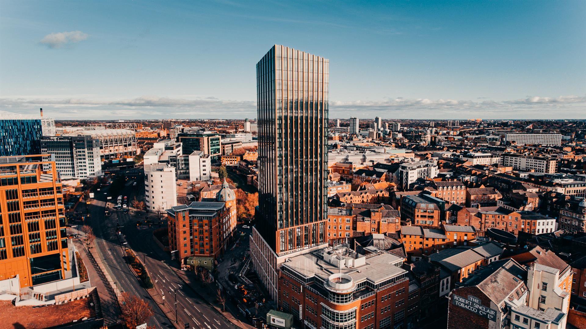 纽卡斯尔市中心高档项目hadrianstower