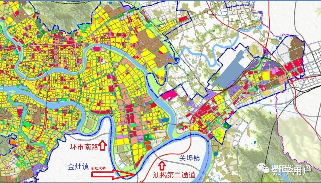 被榕江分隔两岸的汕头揭阳的地区如何协调发展如果关埠镇金灶镇划到