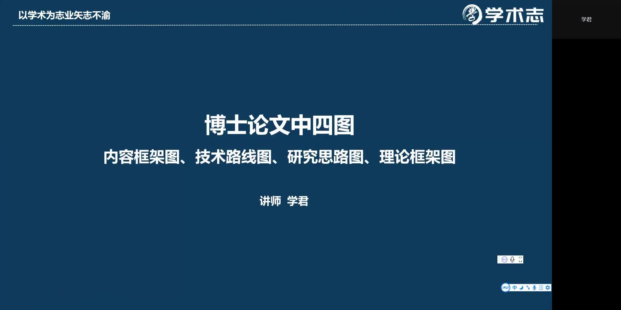 博士论文中的四图：内容框架图、技术路线图、研究思路图、理论