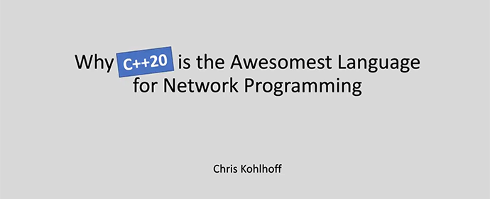 为什么C++20是最awesome的网络编程语言 [中国翻訳] - 知乎
