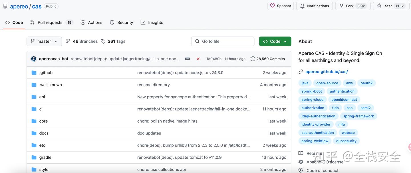 Apereo CAS开源项目