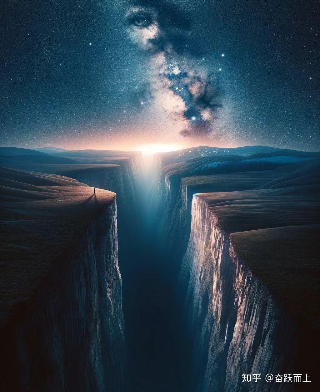 "万丈深渊终有底",下一句该怎么接?