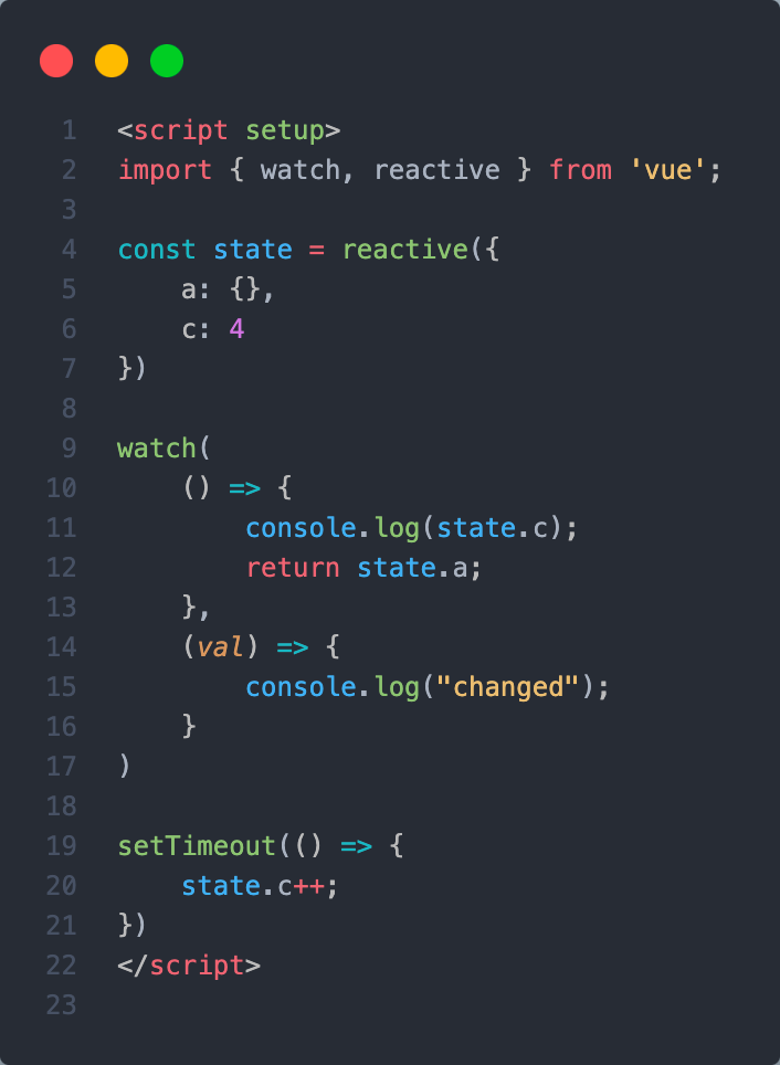 Vue3中watch的诸多疑点,看完再也不敢说我懂了! - 知乎