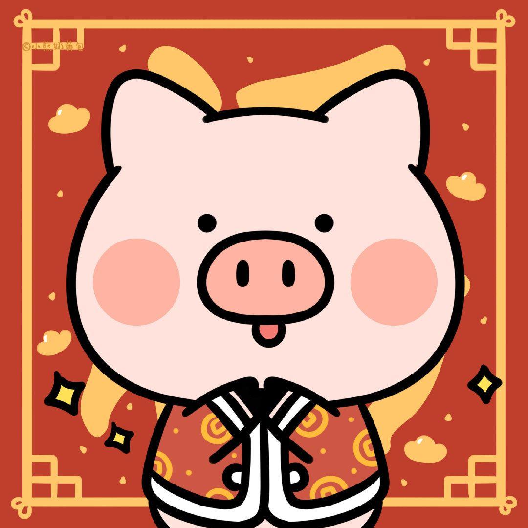 有没有新年喜庆又可爱的情侣头像呢