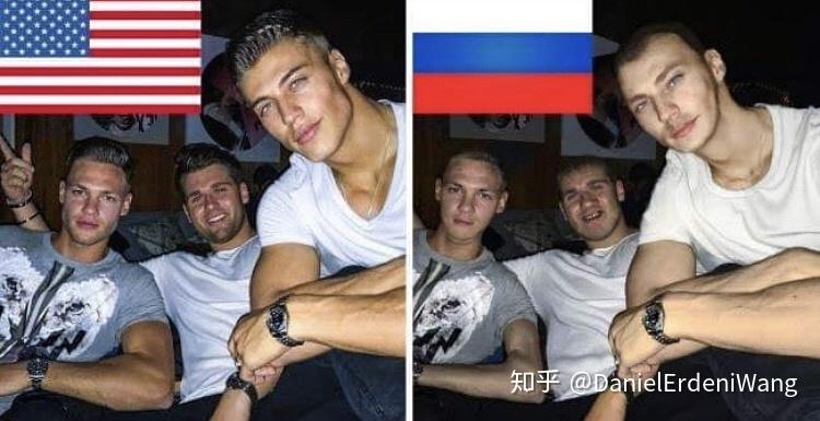 如何分辨俄罗斯男生和其他欧美男生,长相有什么区别?