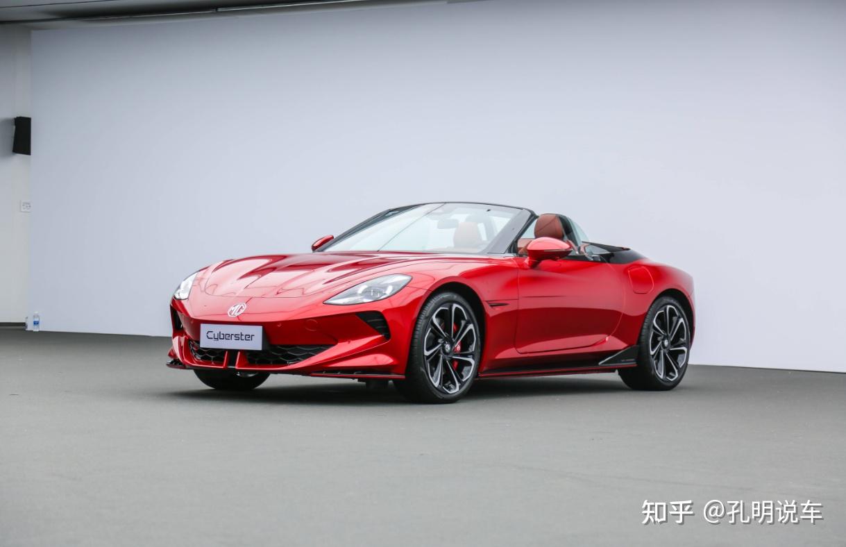 上汽名爵 cyberster 纯电敞篷跑车量产版官图公布,其中都有哪些设计