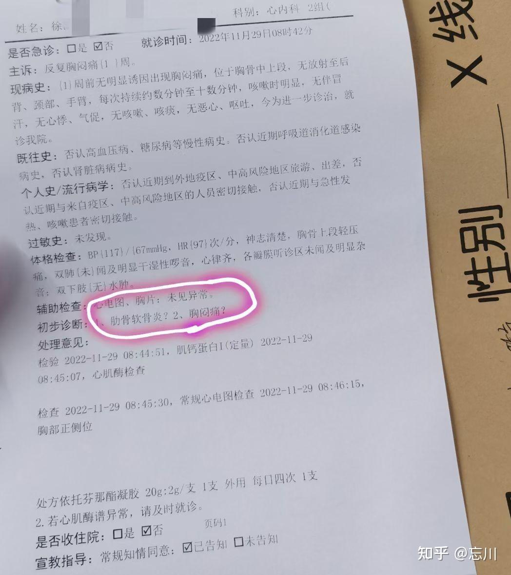 谁有得过肋软骨炎?好了没有?