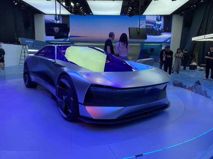 2023上海车展探馆:标致Inception概念车 - 知乎