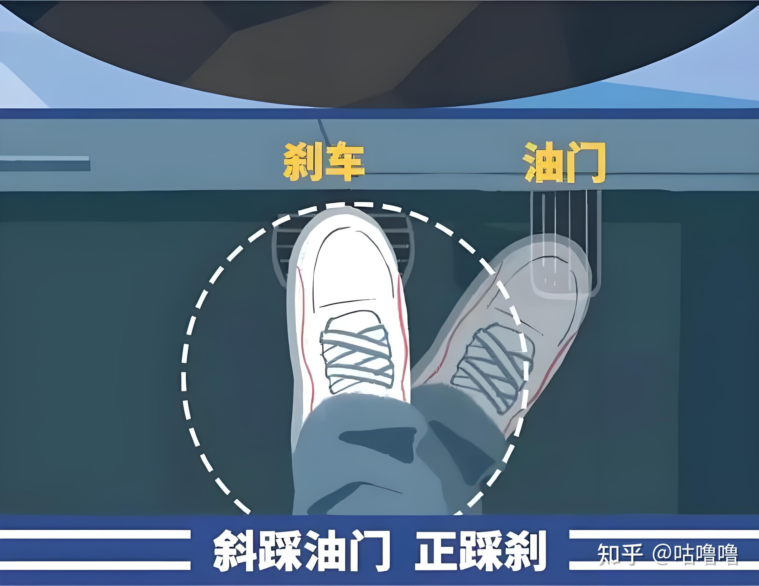 真有人一松开油门就把脚放在刹车上吗?