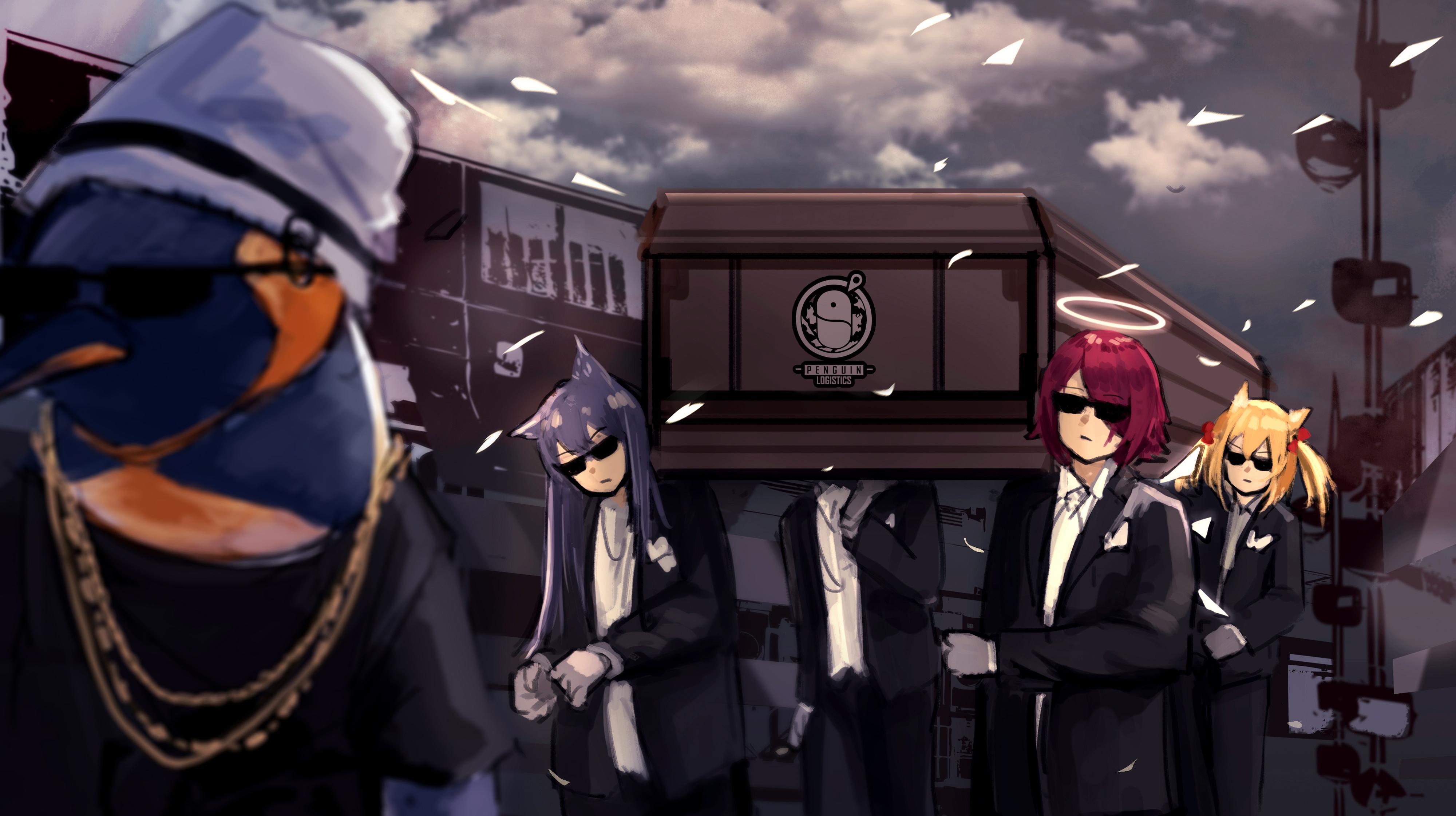 谁能给我提供一下黑人抬棺的娘化图,可以吗?