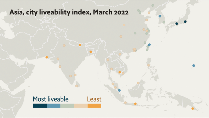 Which Is The Most Liveable City In Asia The Economist Which Is The Most Liveable City In Asia The Economist