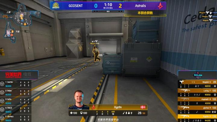 CSGO：A队轻松击败GODSENT，避免一轮游保留出线希望 - 知乎