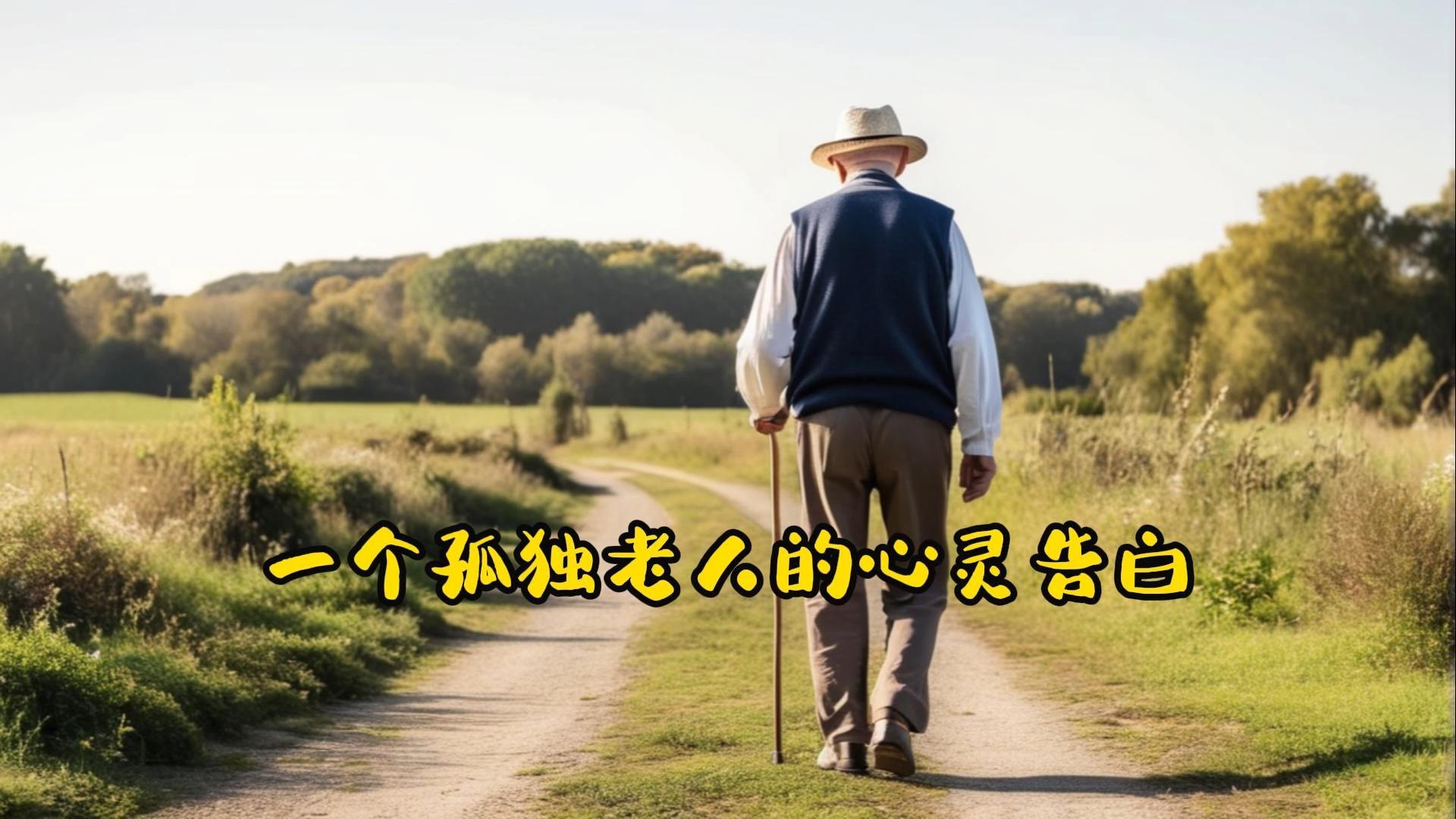 一个孤独老人的心灵告白