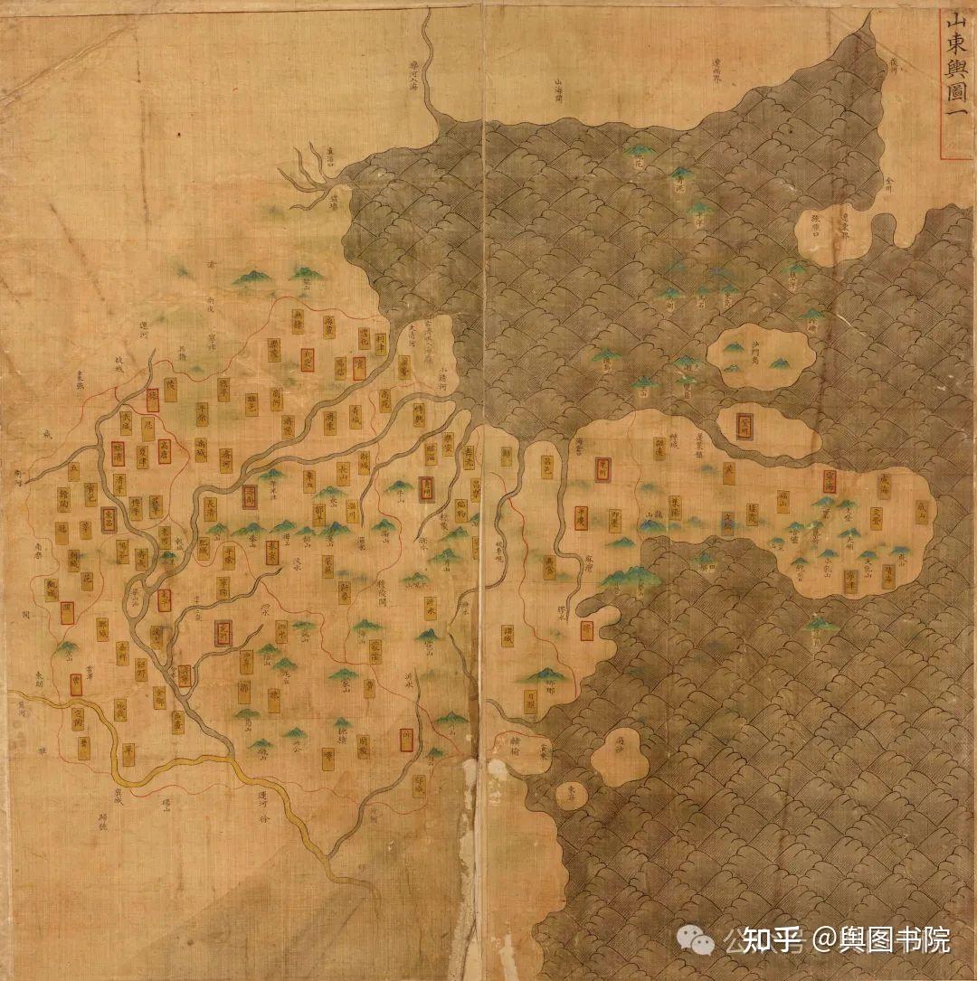 明清以来老地图看山东沿革 - 知乎