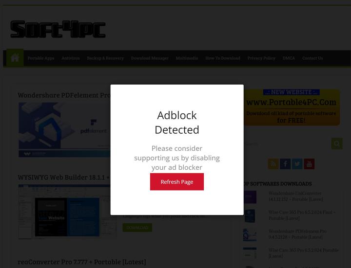 Microsoft edge please disable adblocker 