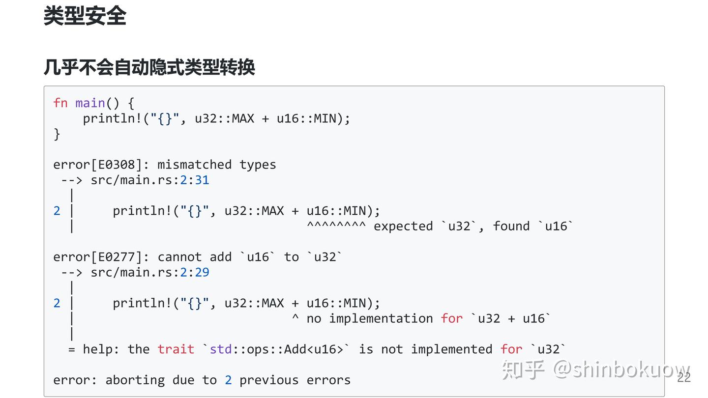 Rust Linear Algebra 送给初学者的 Rust 简介:比较 C 与 Rust - 知乎