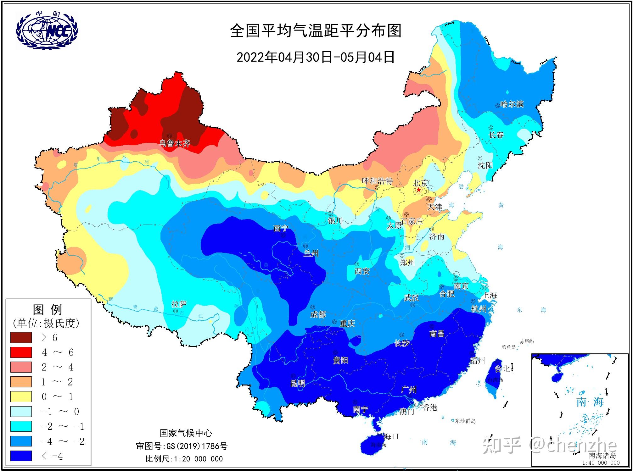2022年5月是不是比往年同期偏冷