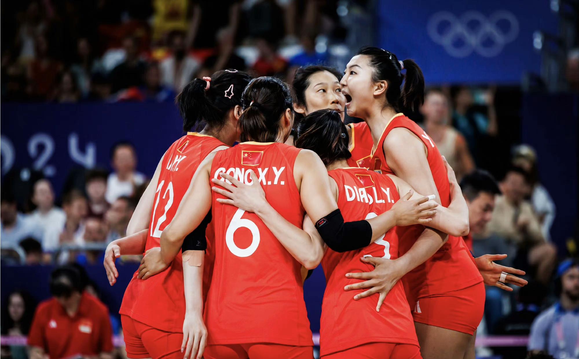 2024 巴黎奥运会排球小组赛女排中国 3:1 塞尔维亚,三战全胜晋级八强