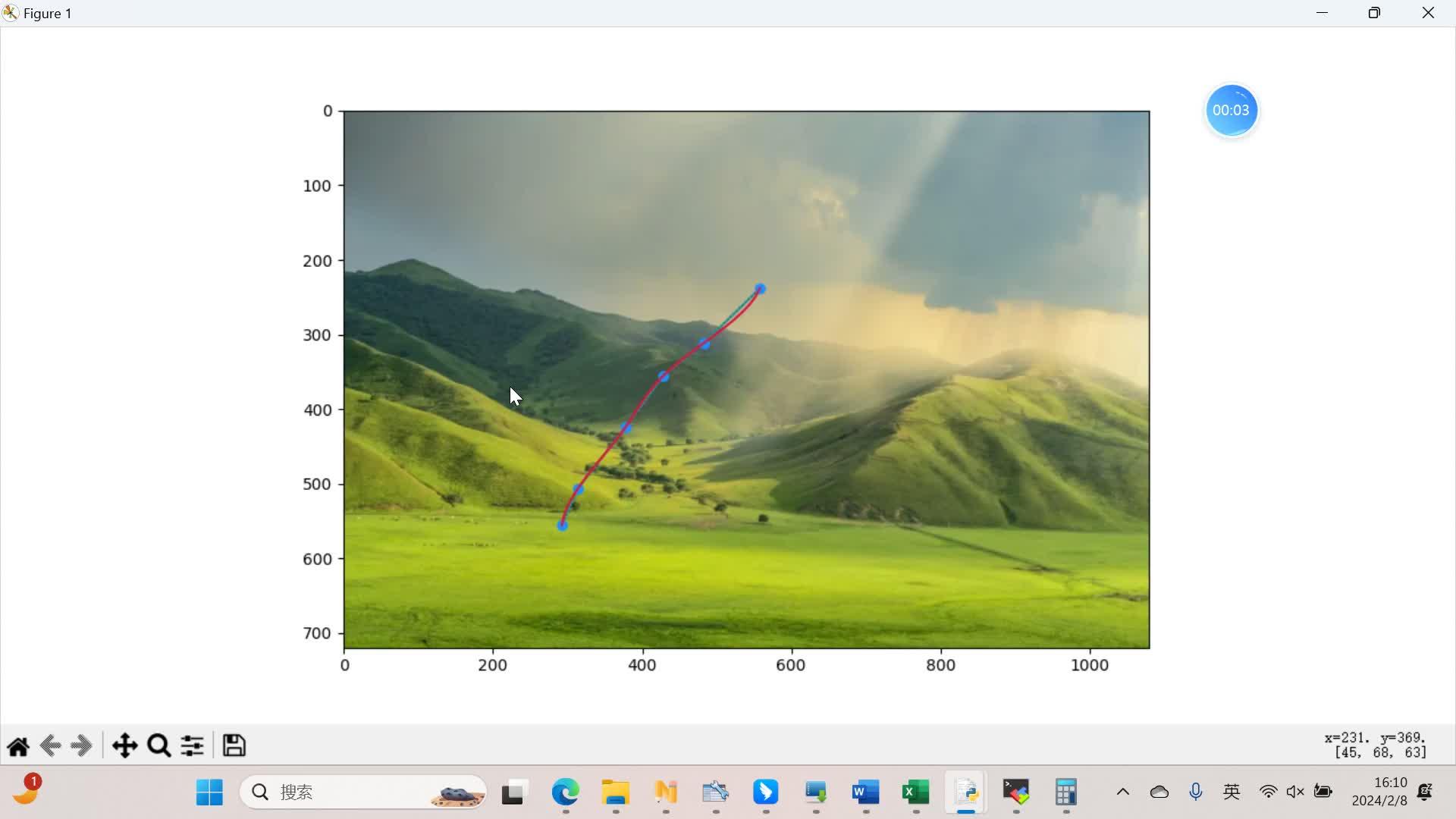 python matplotlib重复画曲线,添加背景图片 - 知乎