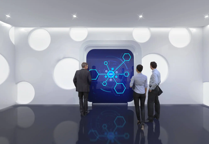 干细胞科技展厅设计需结合多媒体创意展示理念