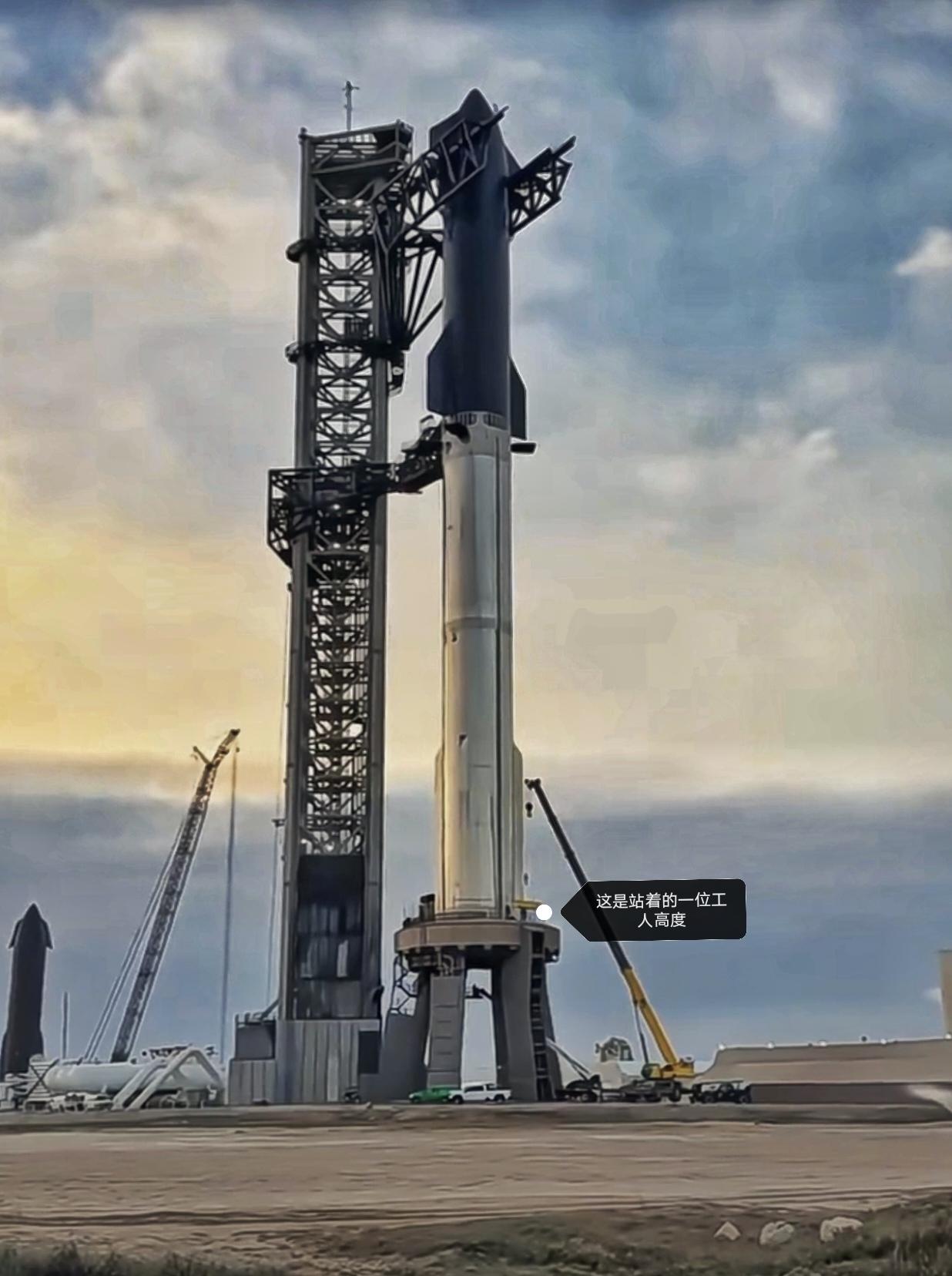 spacex发布星舰超级重型助推器照片2月或进行第三次试飞该设备性能