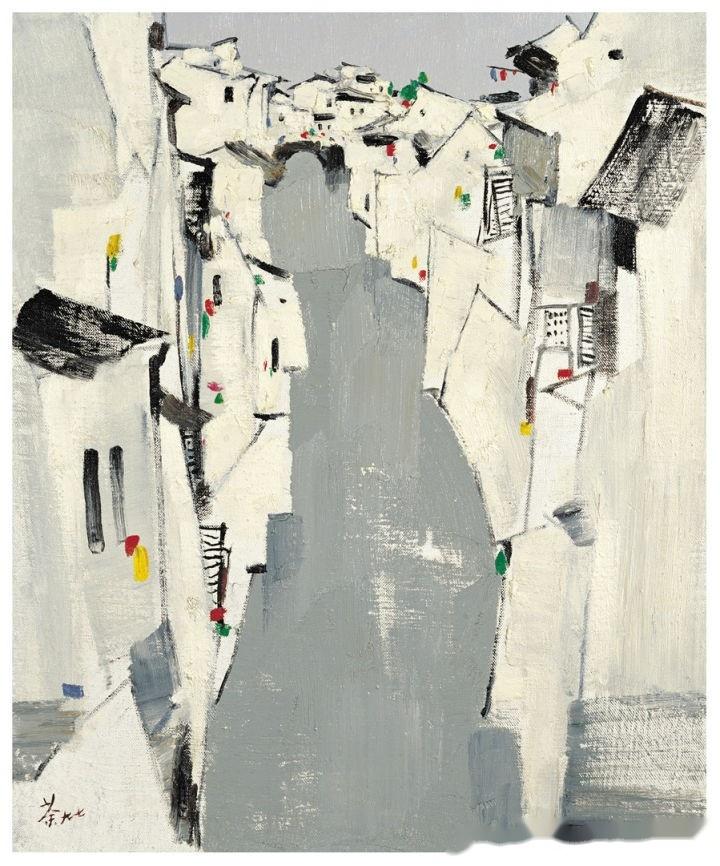 百位世界绘画大师之吴冠中,艺渡文化高清艺术作品图片集图库设计 - 知乎