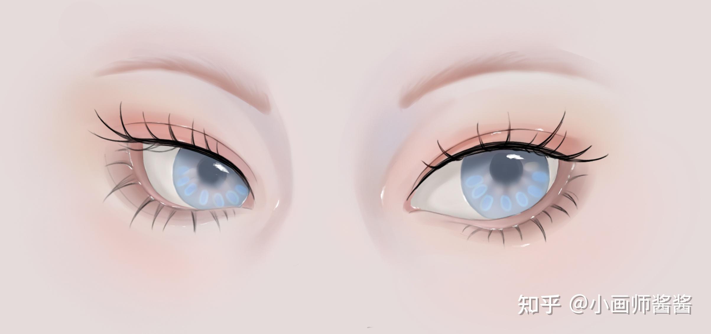 漫画眼睛怎么画啊本人正处于奔溃边缘求大神教啊