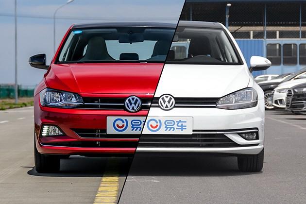 预算相同的越级之争大众poloplus对比大众高尔夫
