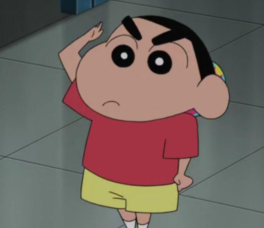 各大网友有没有蜡笔小新男头